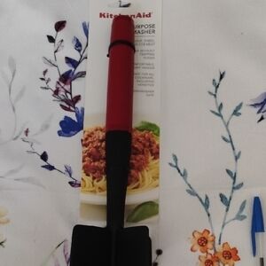 KitchenAid Red and Black Multi-Purpose Masher